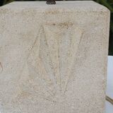Vintage stone lamp 70s