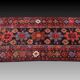 Kazak caucasian rug – hand-knotted – 243 x 140 cm