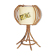 Lampe de table en rotin