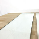 Triptych vintage SNCF wagon mirrors 1980