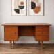 Vintage desk from the 60s in Scandinavian style.