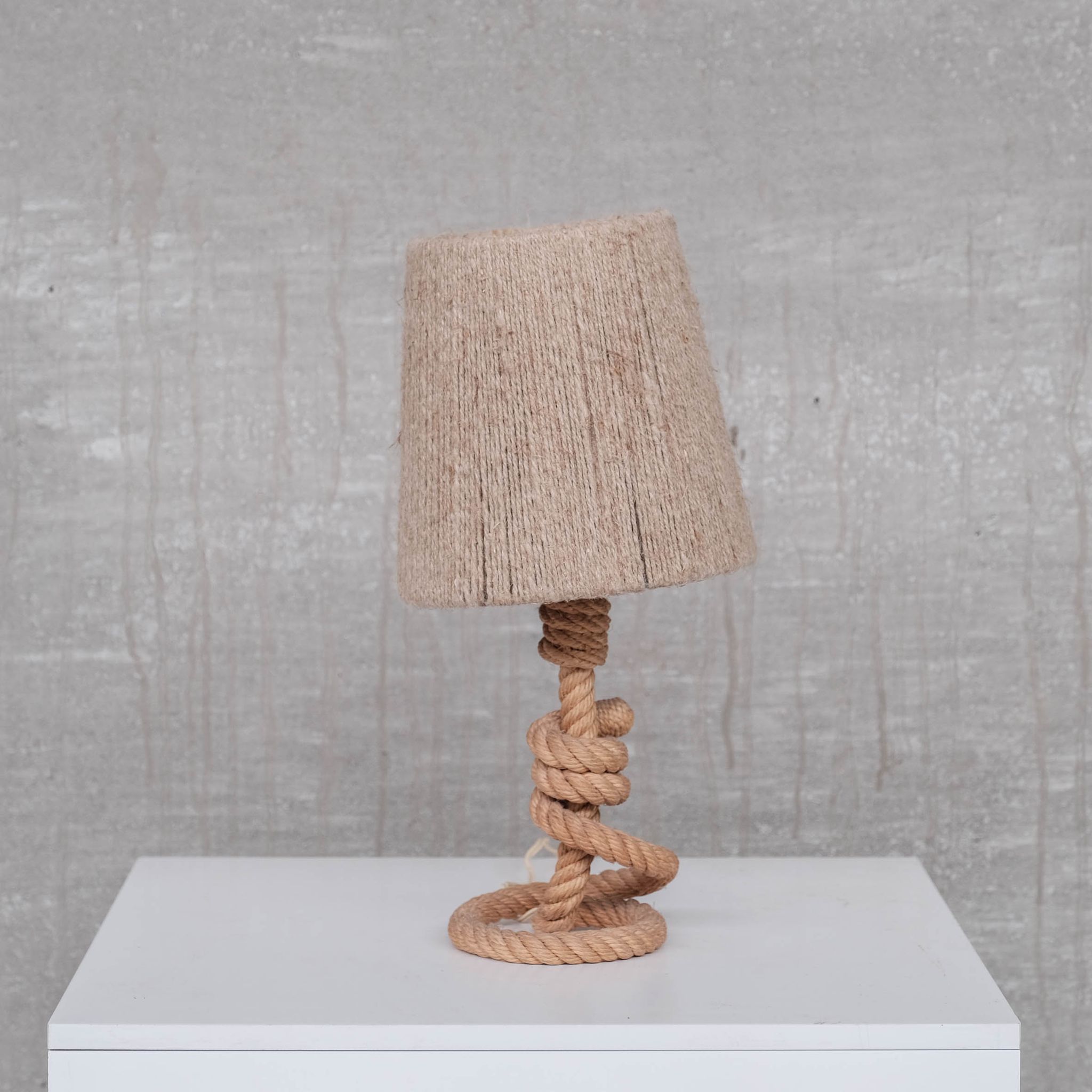 Lampe en corde