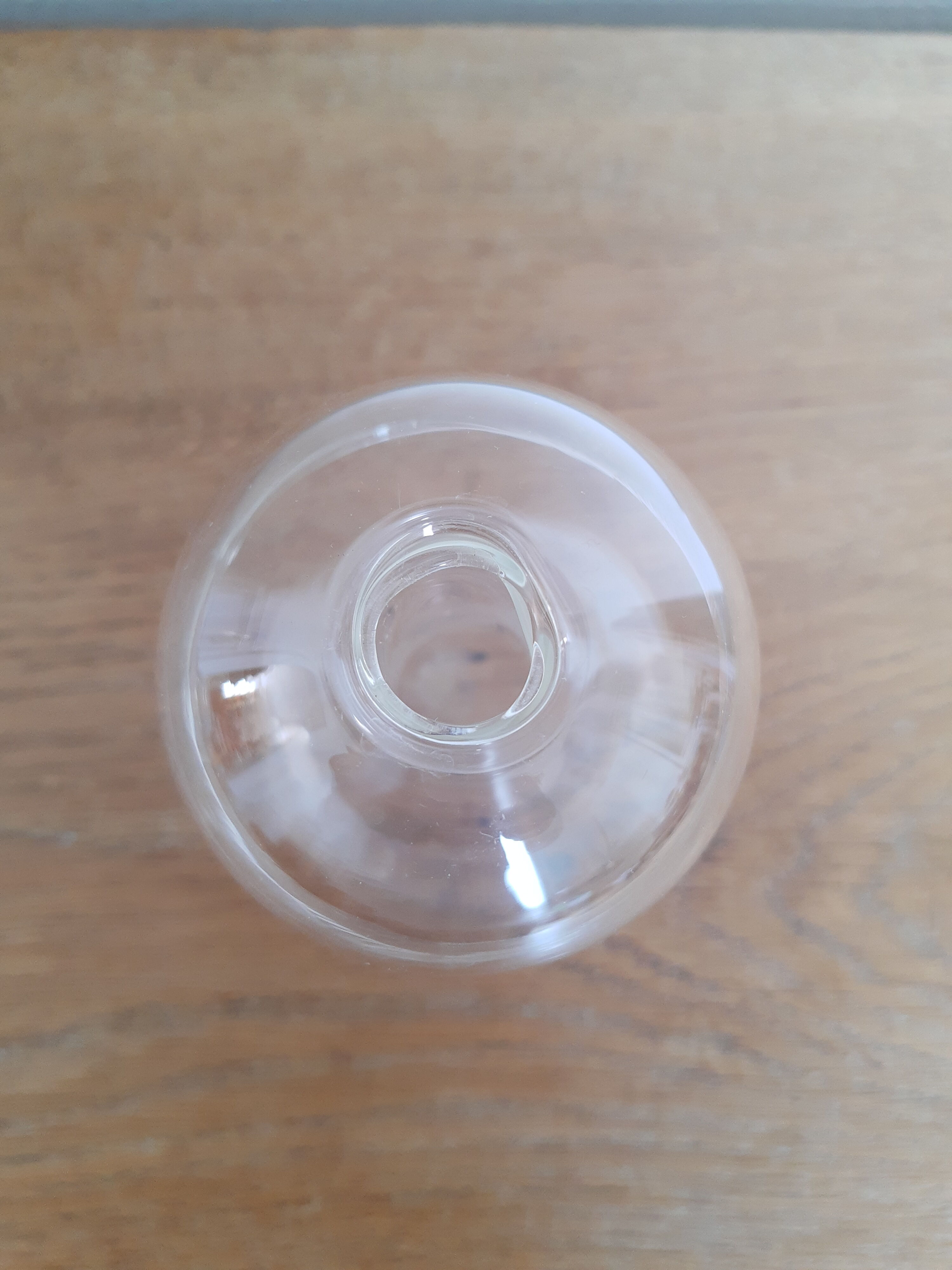 Soliflore in blown glass