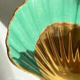 Shell-shaped ashtray and pocket tray Limoges France