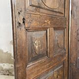 Savoyard solid oak cabinet XVIIIth