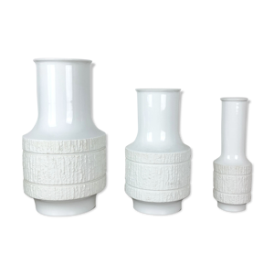 Ensemble de 3 vases en