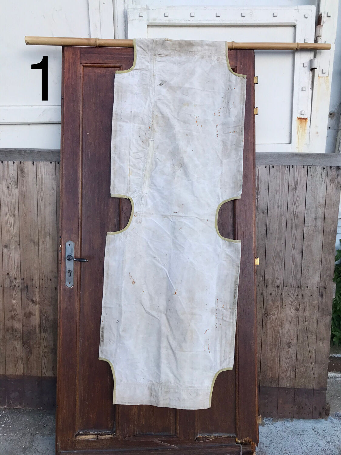 Antique camp bed