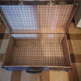 Old 1930s crocodile effect suitcase
