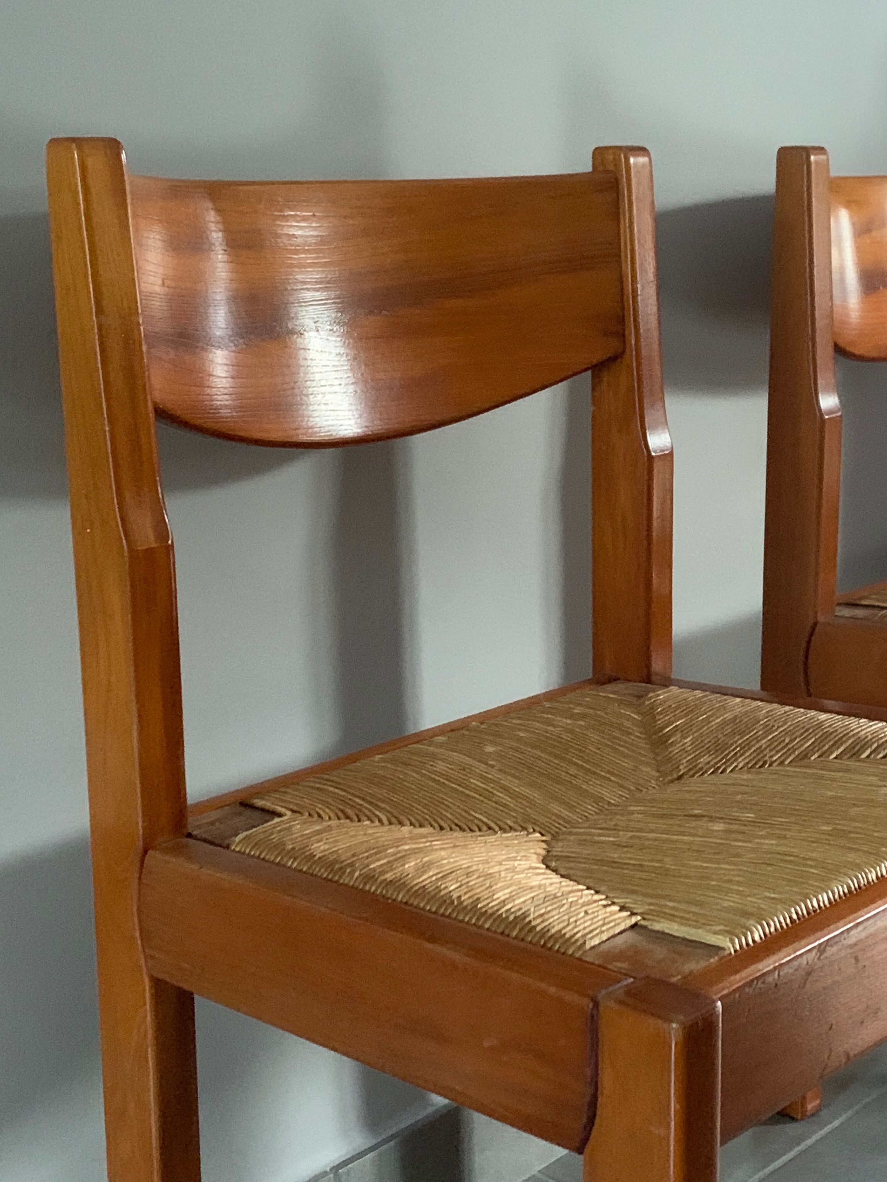 Paire de chaises vintage Maison Regain
