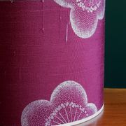 Abat-jour en soie de kimono vintage