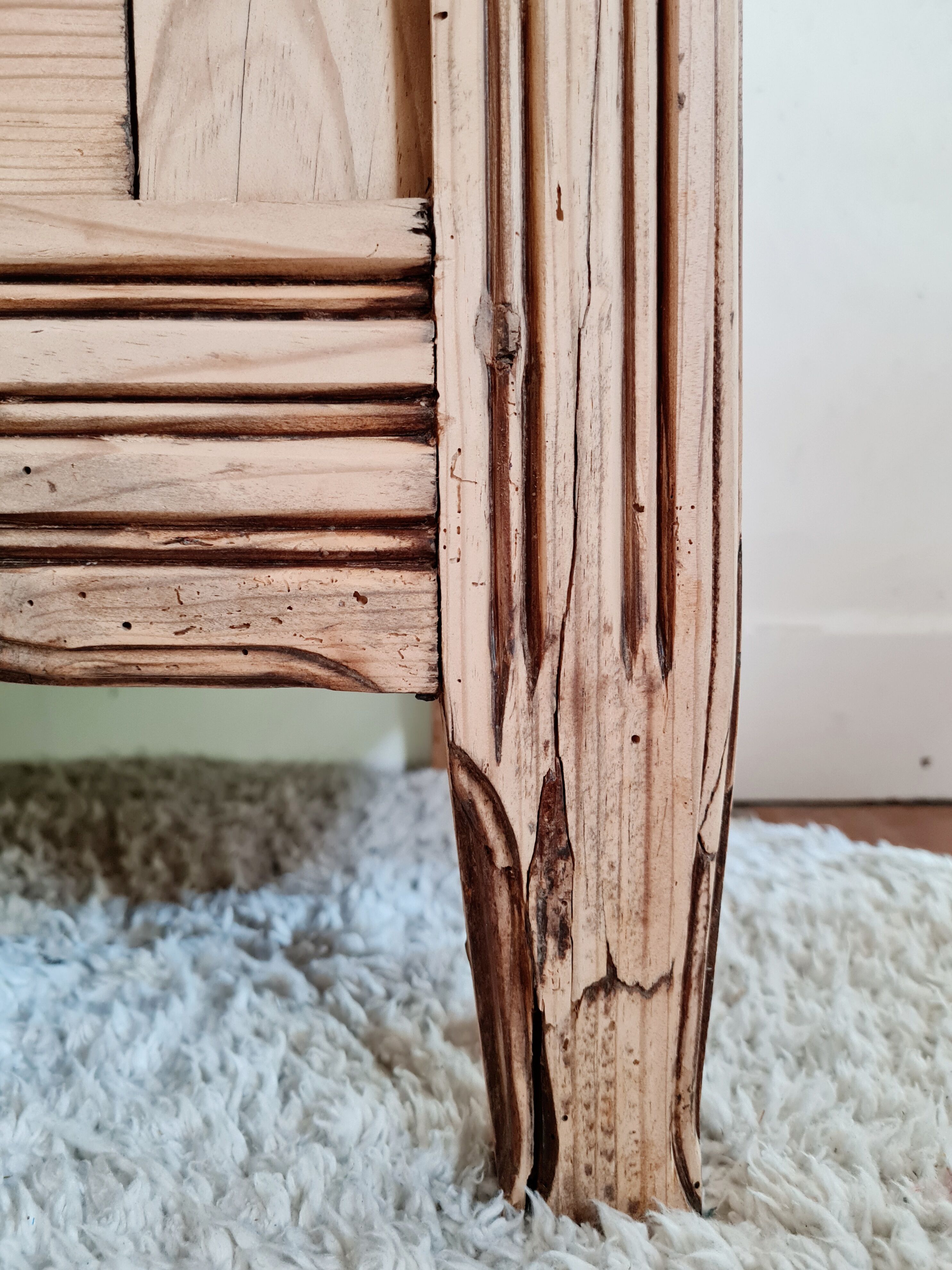 Old parisian buffet stripped and renovated