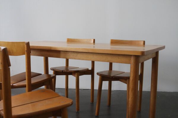 Ensemble salle a manger pierre gautier Delaye 1960