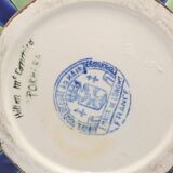 Porcelain jug with enamel decoration Hilton Mc connico for Longwy