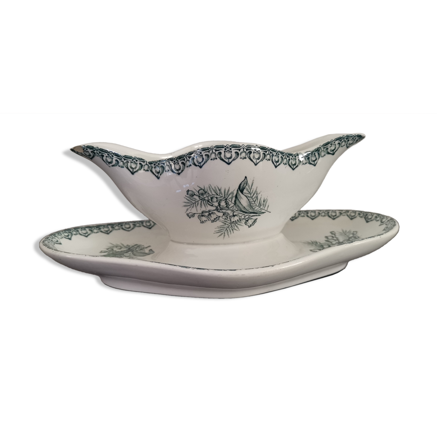 Old sauter Iron Earth St Amand model Lily of the valley