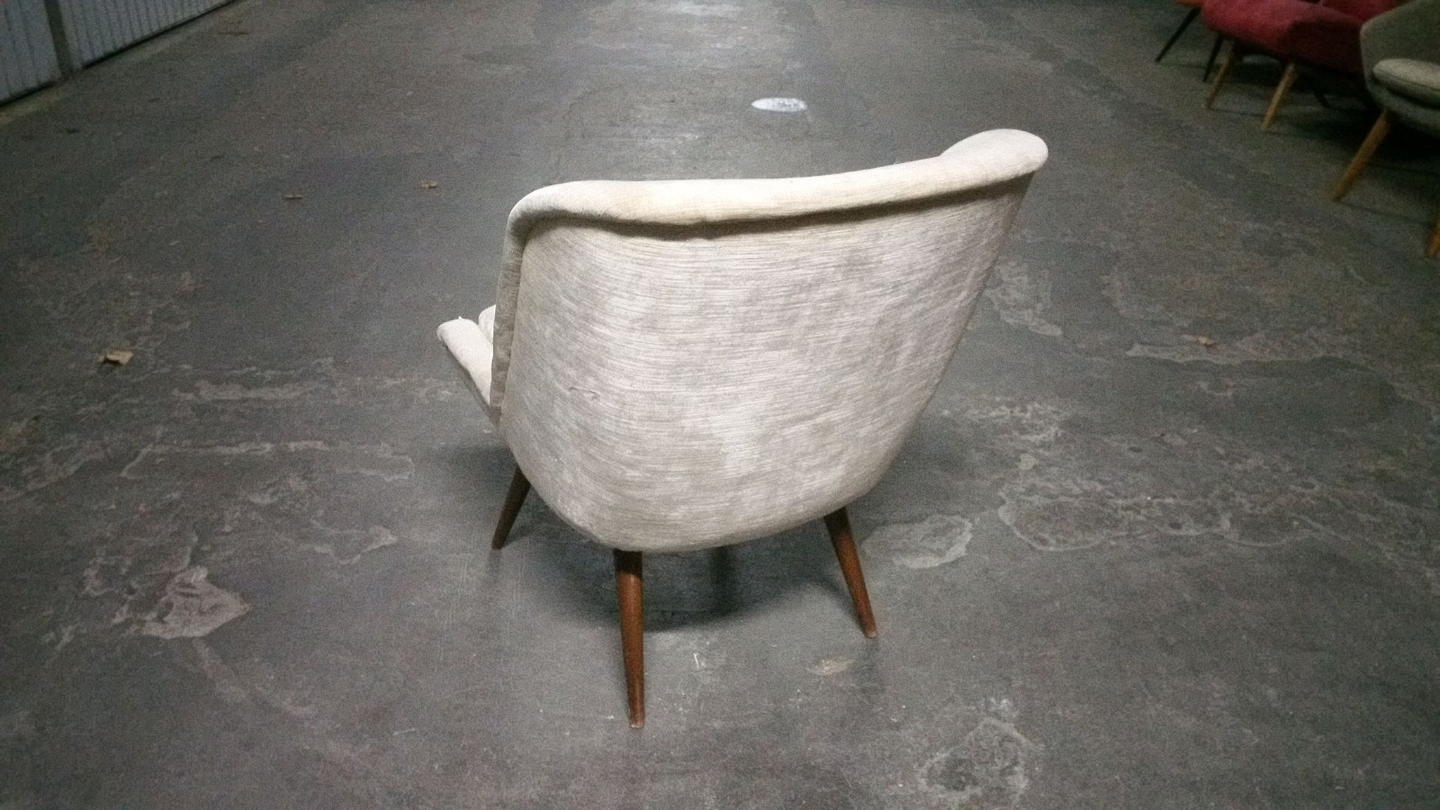 Fauteuil danois chauffeuse scandinave années 50/60