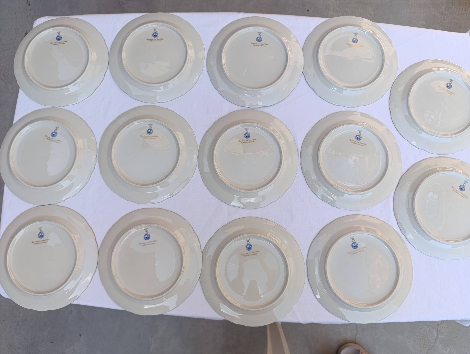 Assiette Porcelaine limoges Raynaud & cie