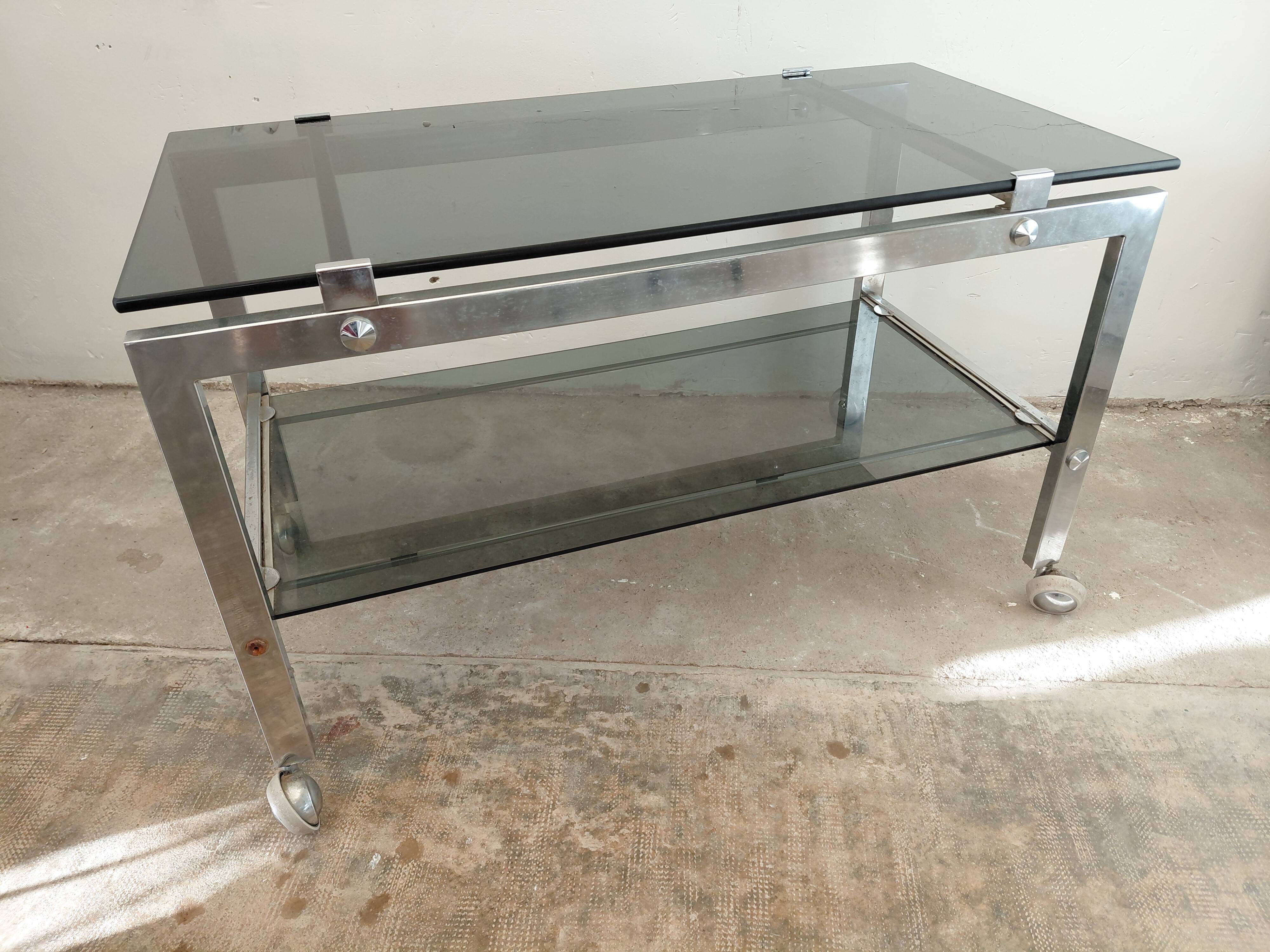 70s Serving Cart