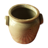Earth Bender sandstone Vernisse two handles Deco Vase kitchen storage pot