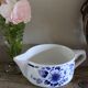 Saucière Fleur bleu Art Deco Saint Amand
