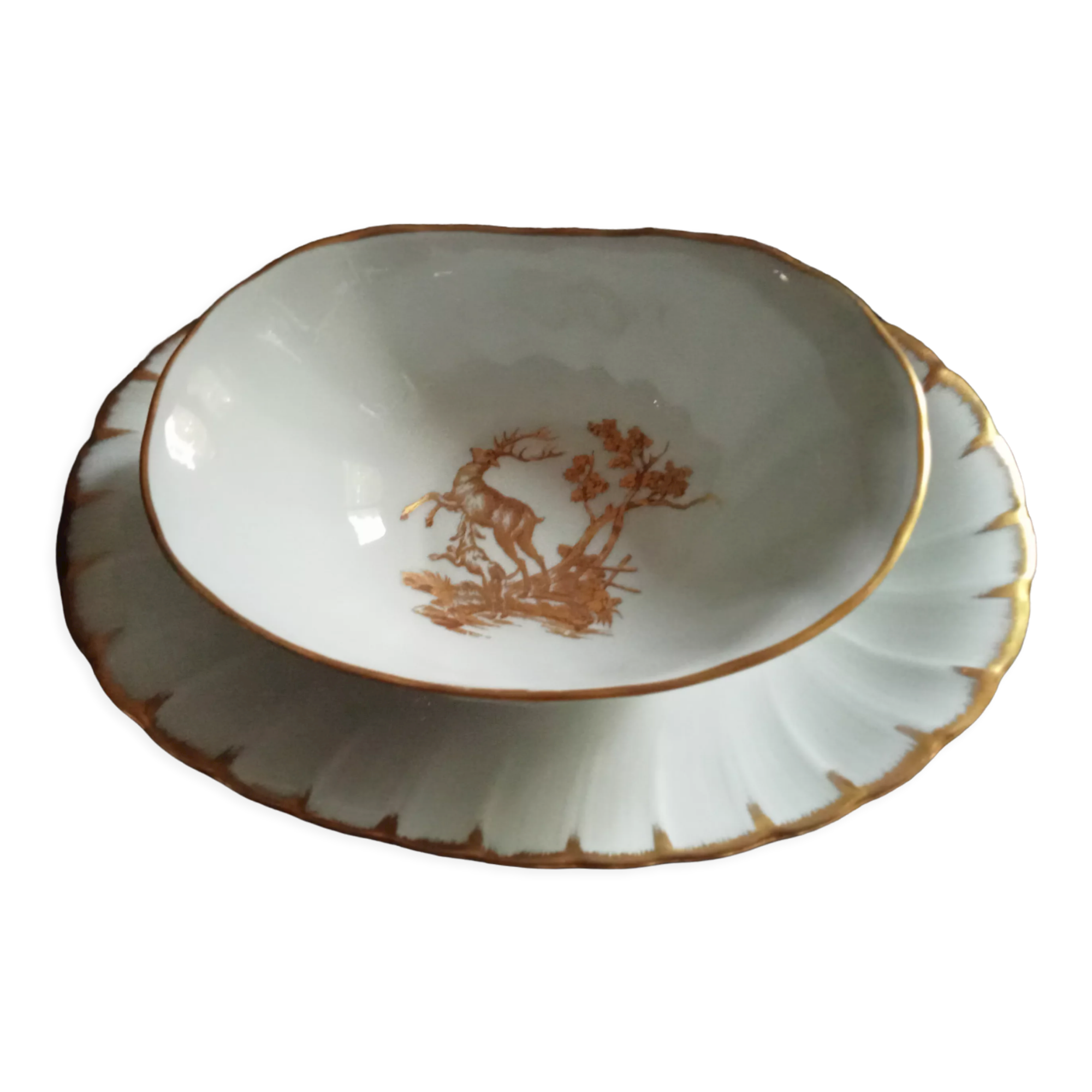 Limoges porcelain saucier