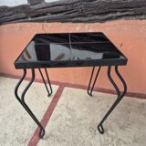 Small vintage 1970s side table.