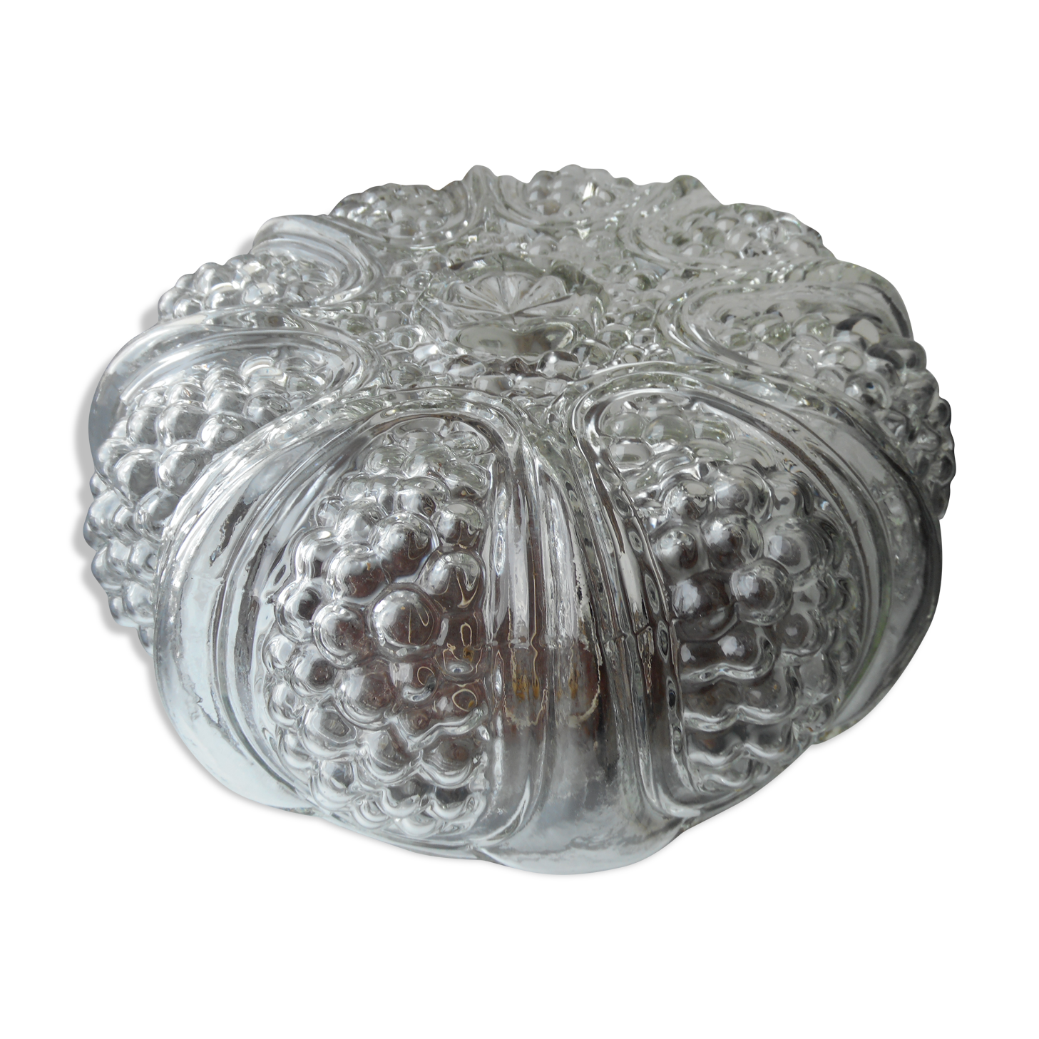 Vintage bubbled glass ceiling