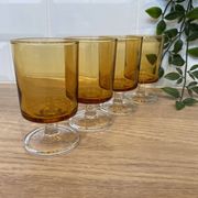 Set de 4 verres à vin blanc Luminarc Suède Ambré