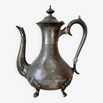 Pewter teapot