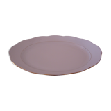 Long dish in fine white porcelain (Creation A. Deshoulières)
