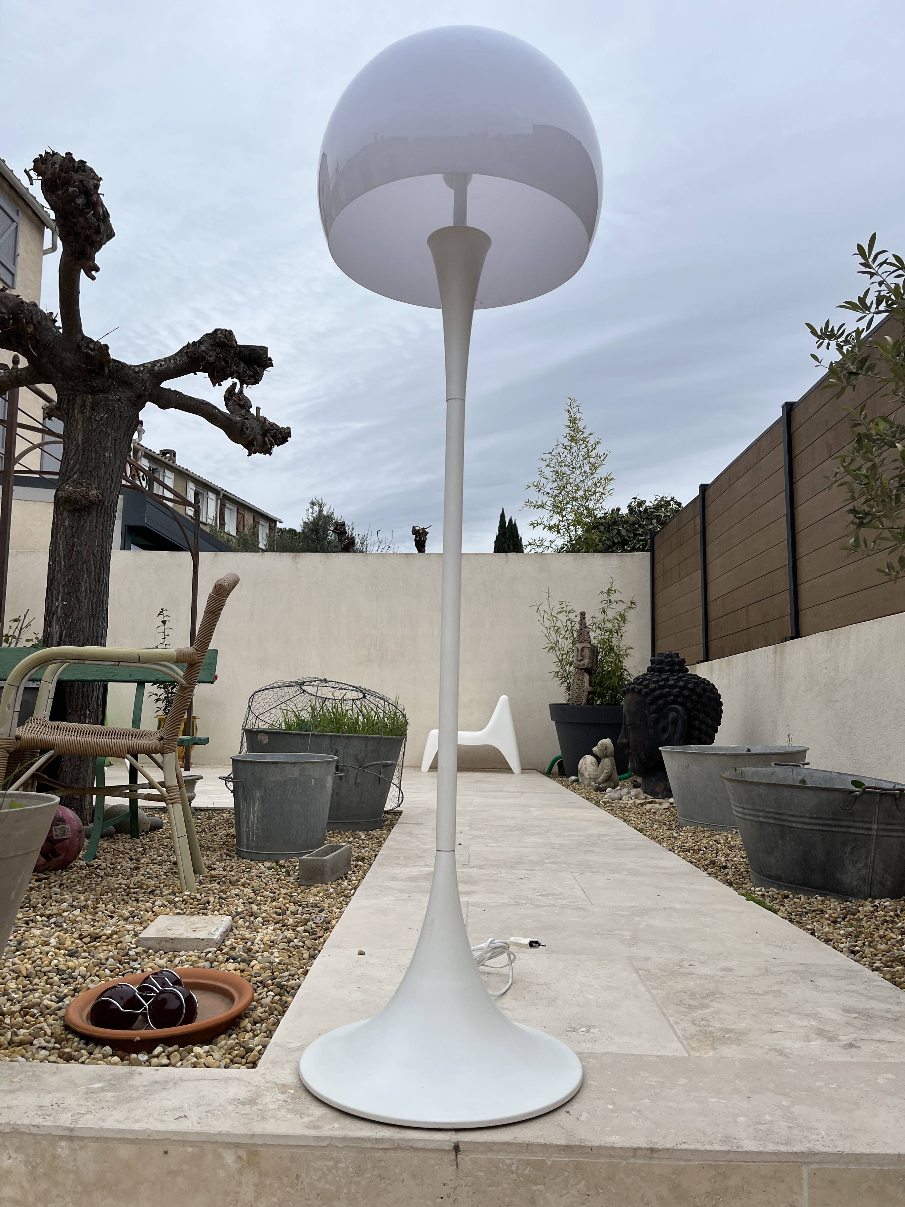 lampadaire design 1970