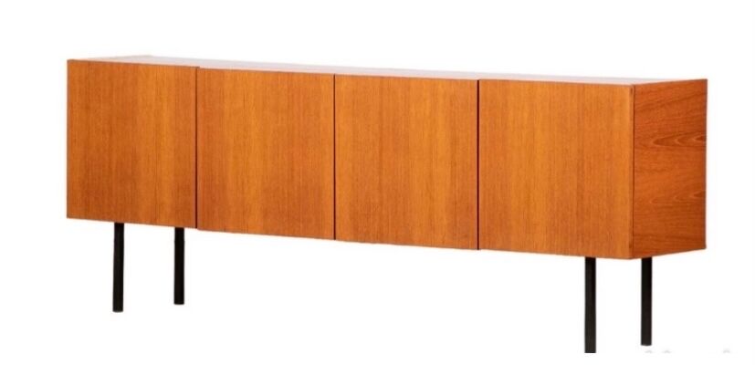 Vintage Scandinavian teak sideboard from the 70s and 60s