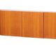 Vintage Scandinavian teak sideboard from the 60s and 70s.
