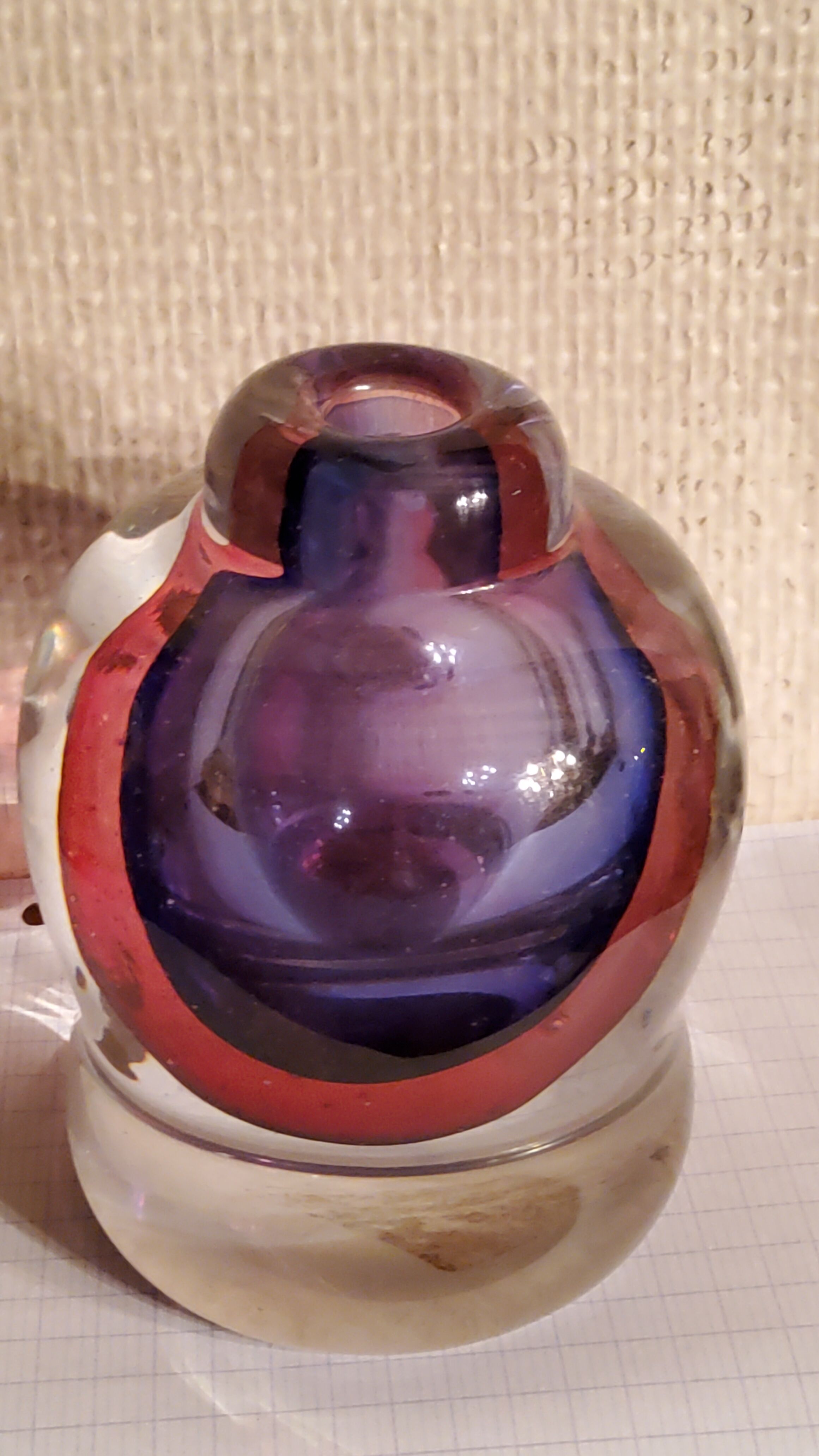 Murano glass vase from the 50s