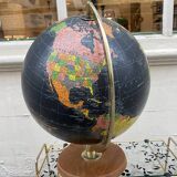Illuminated globe, black, Taride, Denmark