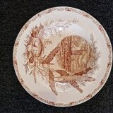 Iron clay soup plates