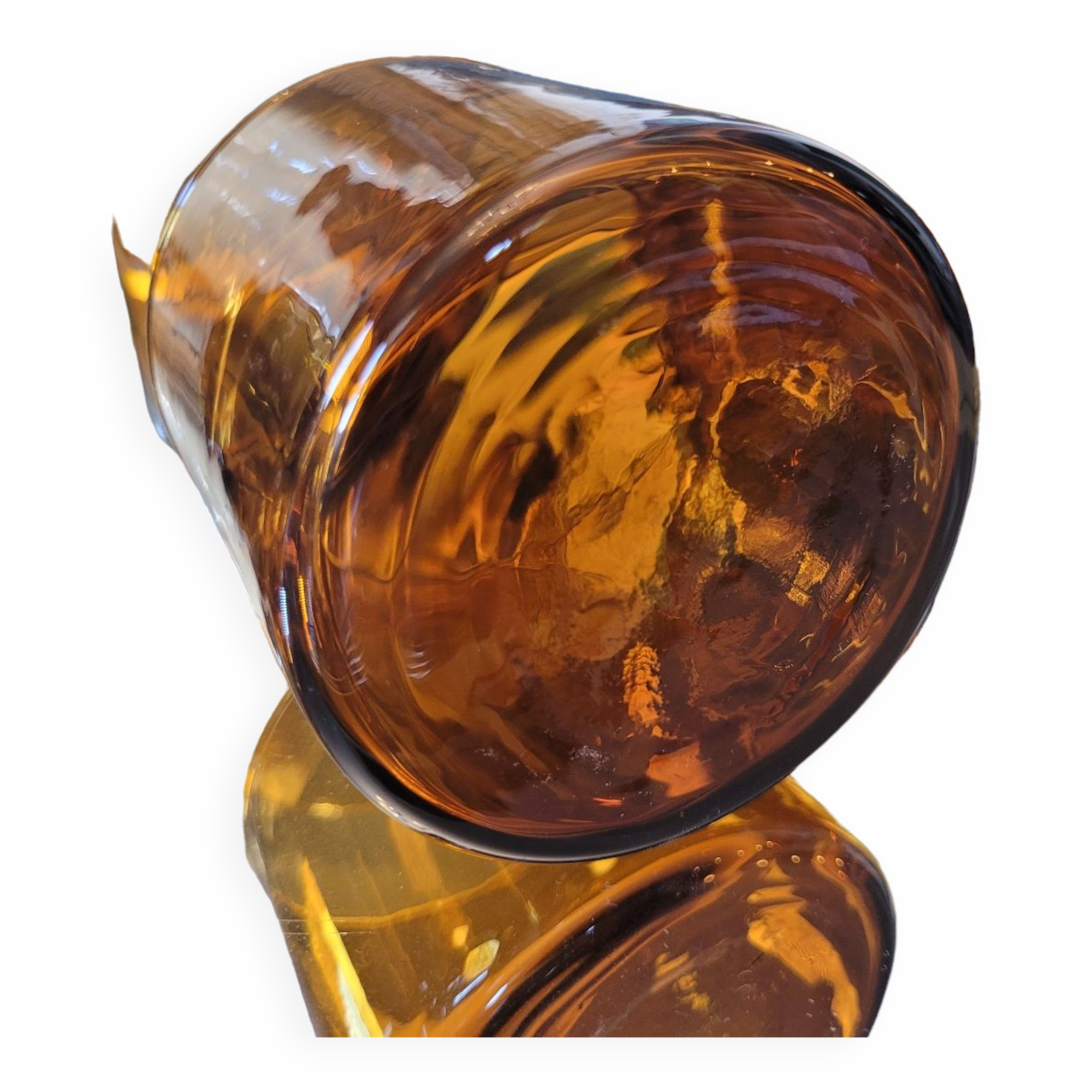 Verres à whisky verre soufflé