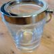 Vintage crystal ice bucket from Sèvres.