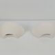 Semi-Circular Plaster Wall Lamps from Atelier Sedap 1990, Set of 2