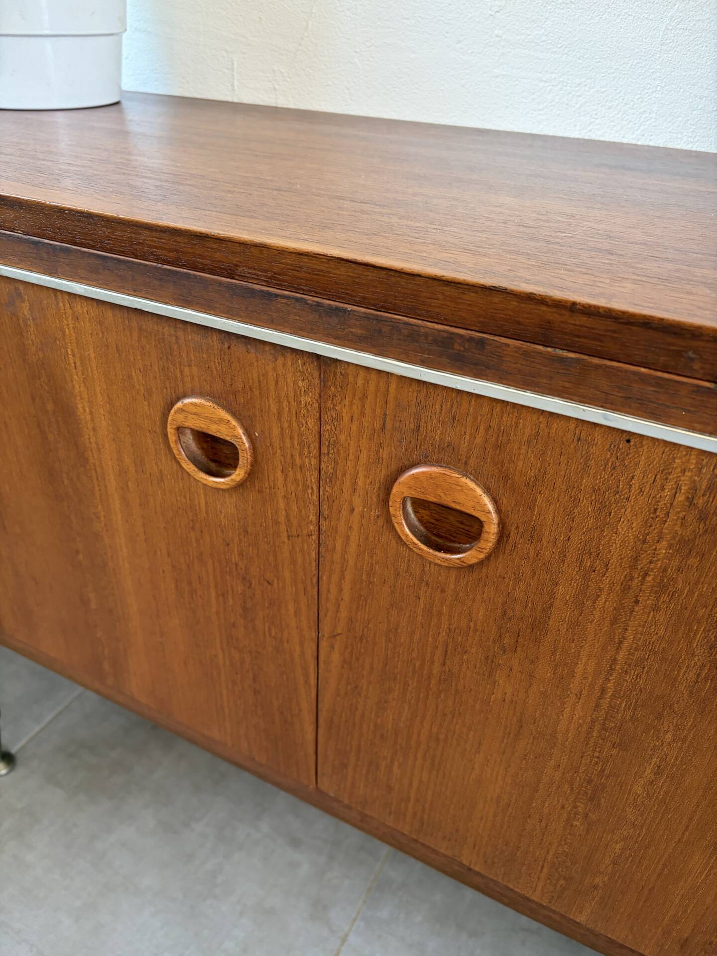 Enfilade scandinave en teck vintage