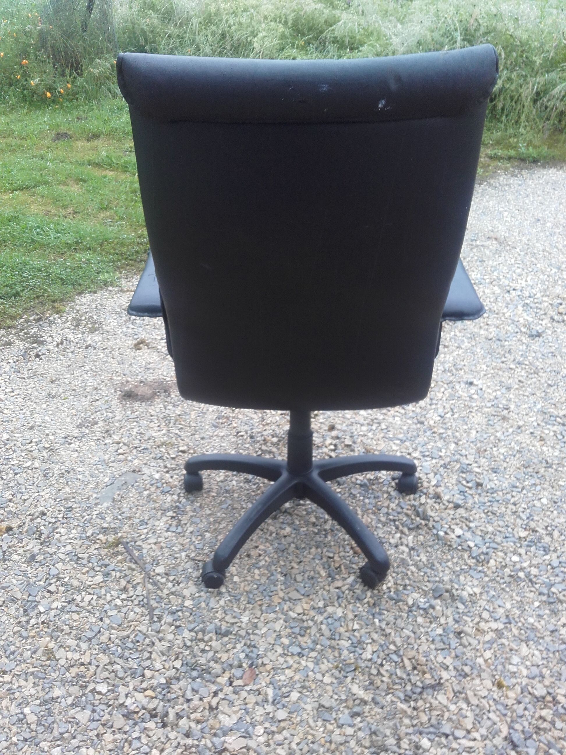 Office chair on wheels