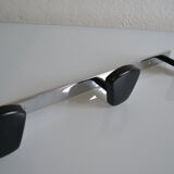 Wall coat rack with 3 hooks vintage 60's