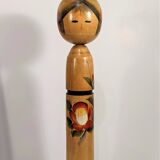 Kokeshi doll by Mrs. Sato Kozon vintage Japan 1960-70