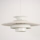 Suspension design danoise blanche 1970