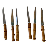 Selency bamboo knives x Monoprix Croisé Laroche