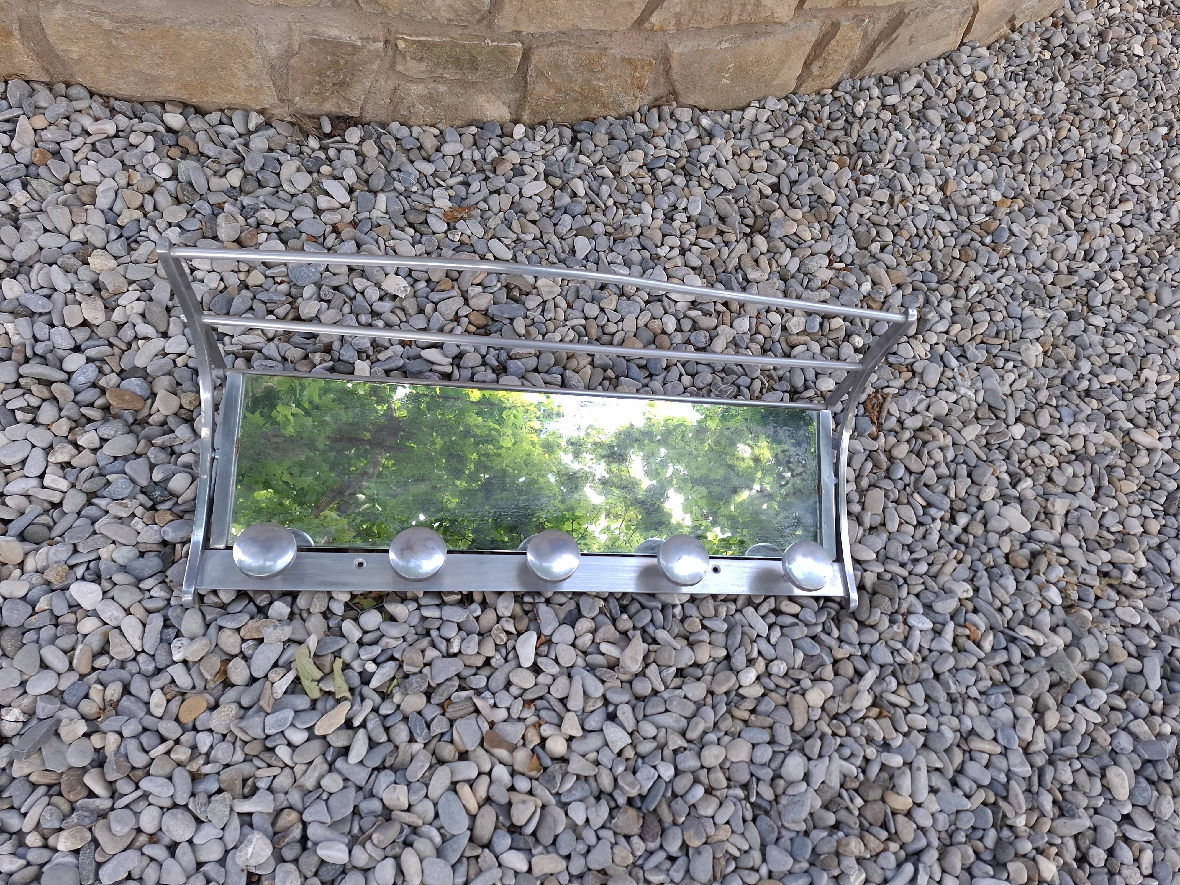 Vintage wall coat rack