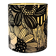 Lampshade covered with modern Japanese fabric featuring a floral pattern.