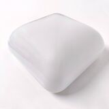 Vintage opaline glass globe square ceiling light/ wall light