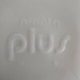 Vintage White Opaline Butter Dish 1970s