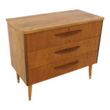 Scandinavian teak chest of drawers, Sweden, 1960
