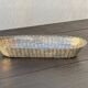 Silver-plated metal bread basket